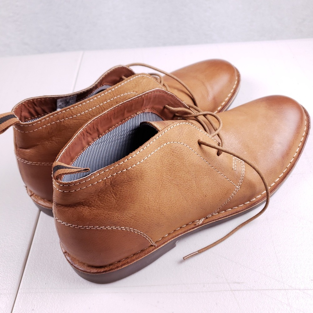 Crown Vintage Shropshire Stitch Down Chukka‎ Boots Mens 13 Brown Leather Desert - Picture 2 of 15